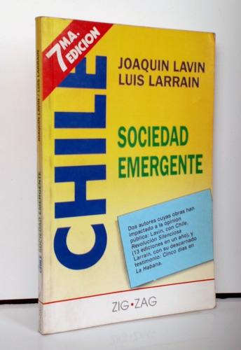 Chile Sociedad Emergente Joaquín Lavín Política / Cs Zig Zag