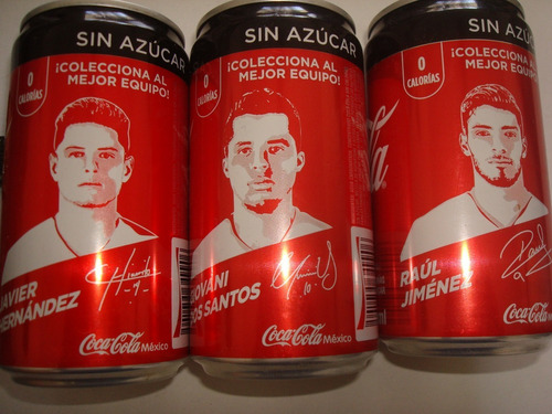 Latas  Coca-cola----rusia 20018----precio X Las 3