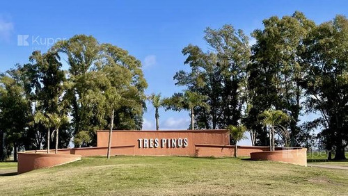 Venta Terreno Barrio Isla 1333mts Villa De Campo Tres Pinos Luján Con Costa A La Laguna