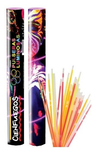 Pulseras Luminosas Químicas Cotillón × 50 - Cienfuegos