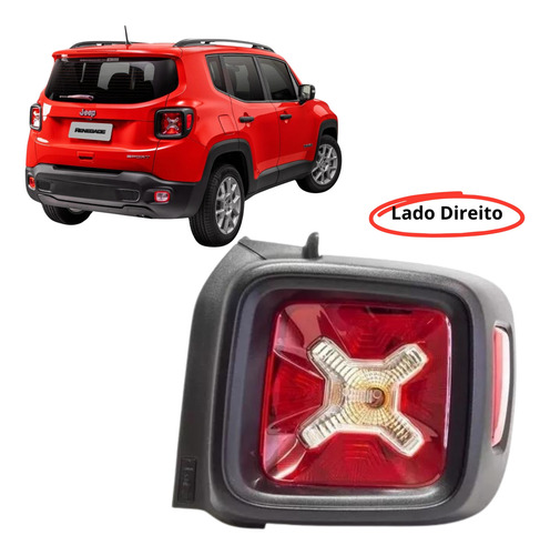 Lanterna Traseira Jeep Renegade 2015 2016 2017 2018