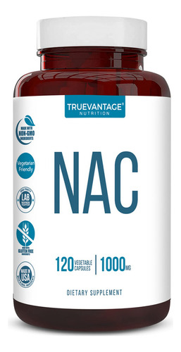 Suplemento Nac (n-acetilcisteína) - 1000 Mg-apoyo Antioxida