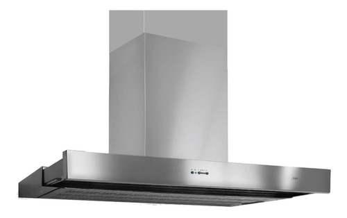 Extractor purificador de cocina TST Extensible ac. inox. de pared 890mm x 70mm x 530mm plateado 220V
