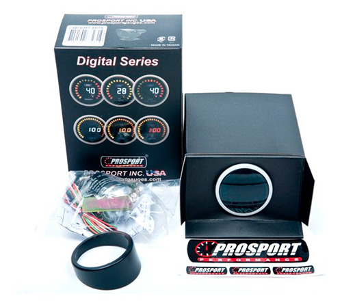 Reloj Presión De Combustible Electrónico 52mm Bv Prosport