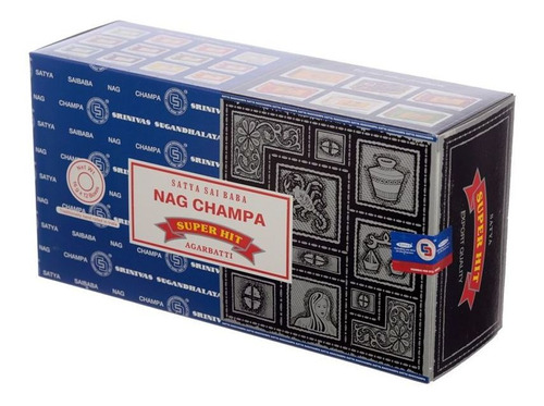 Incienso Dúo Nag Champa Clásico Y Super Hit - Satya