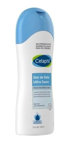 Imagen 4 de 8 de Cetaphil Gel De Baño Ultra Suave Para Piel Sensible 500 Ml