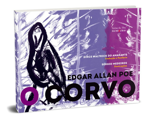O corvo, de Allan Poe, Edgar. Editorial Editora Iluminuras Ltda., capa mole em português, 2021