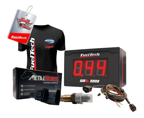 Fueltech Wideband Nano + Sonda Metal Horse