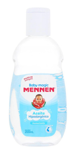 Aceite Para Bebe Mennen® Baby Magic, Hipoalergénico, 200ml