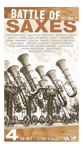 Cd: Batalla De Saxofones, Volumen 1