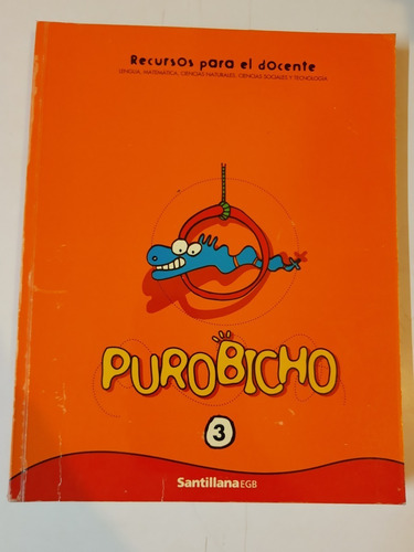 Purobicho 3 - Recursos Para El Docente - Santillana L361