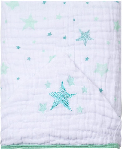 Imagem 4 de 6 de Toalha Banho Com Capuz Bebê Soft Verde 80x80cm Algodão Papi
