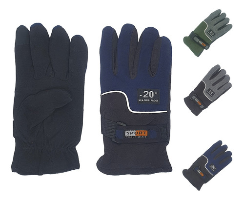 Guantes De Polar Térmico Alta Calidad / Ed6932