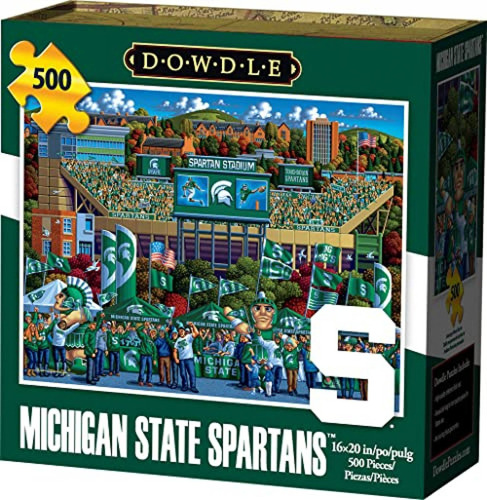 Rompecabezas Dowdle - Michigan State Spartans - 500 Piezas