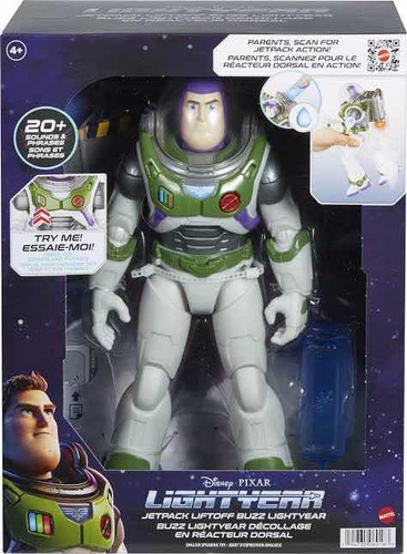 Jetpack Con Propulsor De Buzz Lightyear Disney Pixar