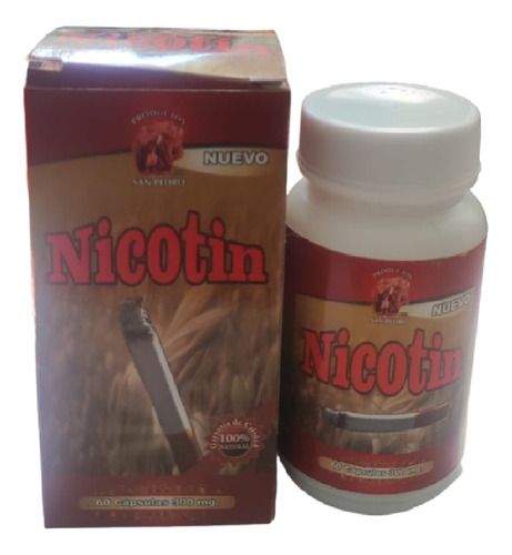 Nicotin 60 Capsulas 300 Mg 