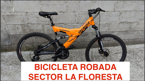 Robada - Bicicleta Specialized S-works Cross Country