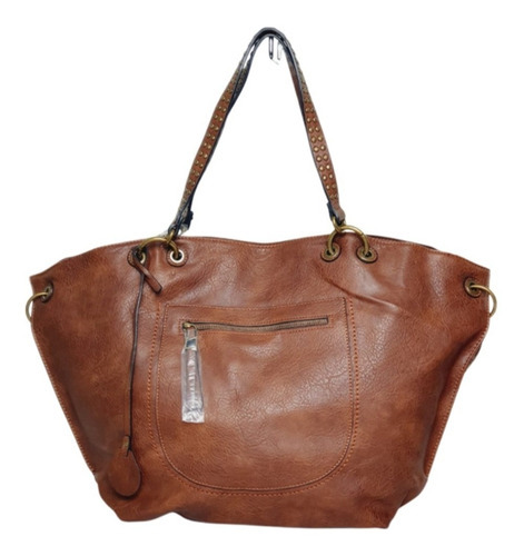 ¡Bolso grande, lujoso, moderno, casual y práctico para mujer! Moda Bolsas Color: marrón