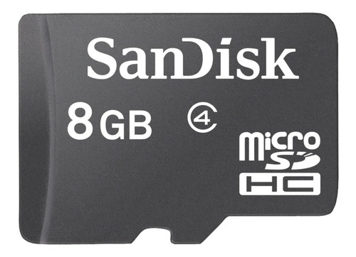Micro Sd Sandisk Clase 4 De 8gb Super Precio