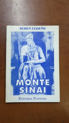 Monte Sinai- Ruben Cedeño- Edit. Plateada-libreria Merlin