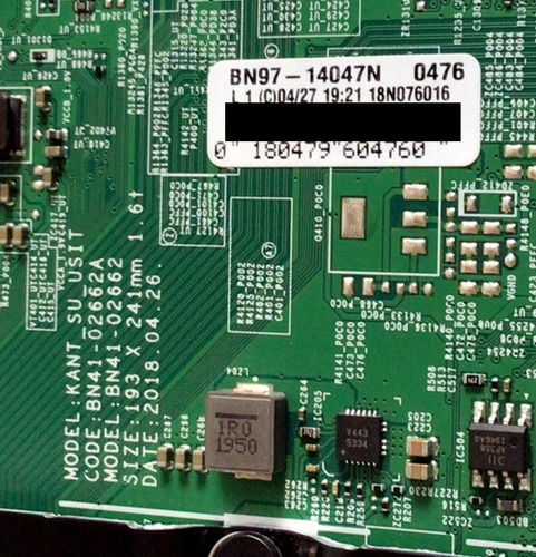 Kit Samsung Bn94-13802j Bn4400874c Cy-nn075hglv5h Un75nu6900 (Usado)
