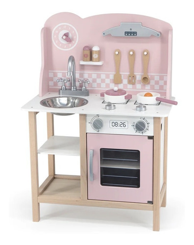 Cocina Madera Completa Con Accesorios Polarb Cadaques Kids