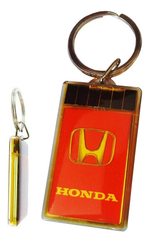 Llavero Con Pantalla Lcd Solar Rotulado Emblema Honda