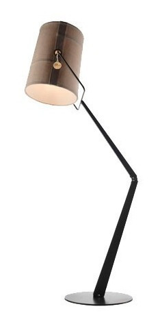 Lampara De Pie Alivar Living Diseño Aluminio E27 12w