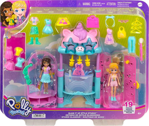 Playset Polly Pocket Boutique De Moda Mattel