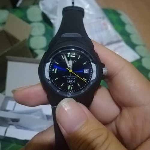 Imagen 4 de 8 de Reloj Casio Mw-600f Colores Surtidos/relojesymas Azul 2a