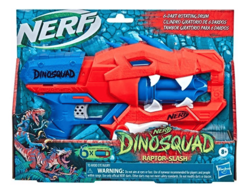 Brinquedo Lançador Nerf Dino Raptor Slash Hasbro