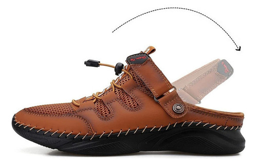 Sandalias For Hombre Con Soporte De Arco Fascitis Plantar Y