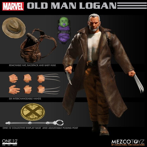Wolverine Old Man Logan Marvel Mezco One:12