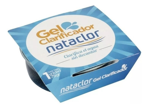 Gel Clarificador Nataclor X Unidad 75 Gr No Decanta Swimclor