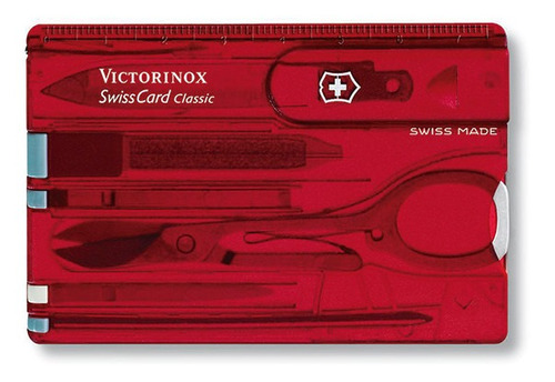 Cortapluma Victorinox .7100 Swisscard Roja- Los Guindos