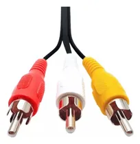 Comprar Cable Av Audio Video Rca 3x3 1mt