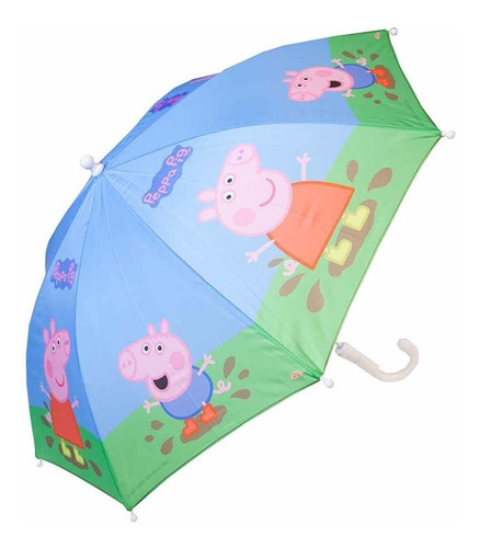 Paraguas De Lluvia Infantiles Peppa Pig Orig Mundo Manias