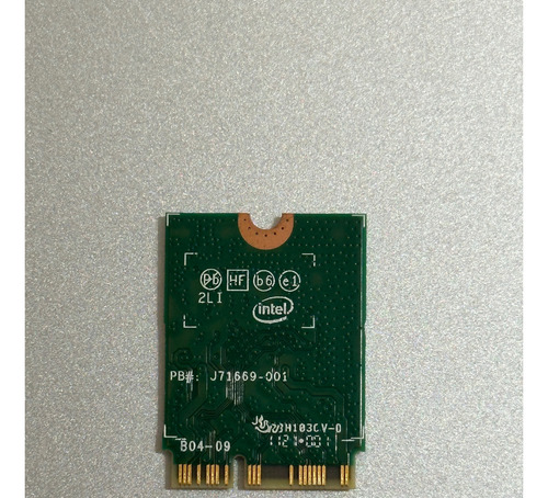 Placa Wifi Wireless-ac 9462ngw 433 Mb/s (13409 (Usado)