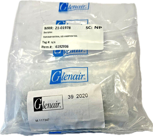 Glenair M.117347 Size 4 Pin Insertion Tool M117347 M Tth