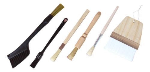 Kit De Cepillos Para Café Expreso Profesional De 6 Piezas,