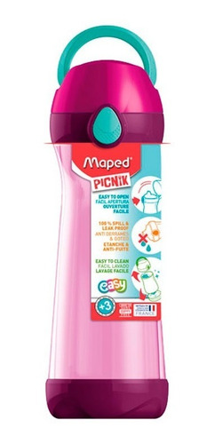 Imagen 1 de 2 de Concept Cantimplora 580ml Rosa 871616 Maped