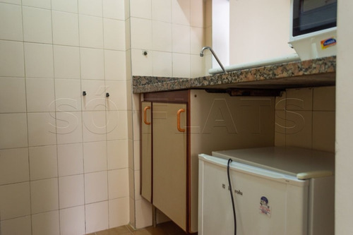 Imagem 13 de 15 de Flat, Andar Alto, Próximo A Av. 9 De Julho, Locação Sem Burocracia E Sem Fiador - Sf27685