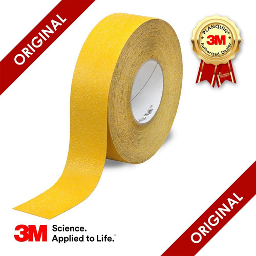 3m® Cinta Antiderrapante Amarilla Conformable S-w® 2in X 18m Color Amarillo