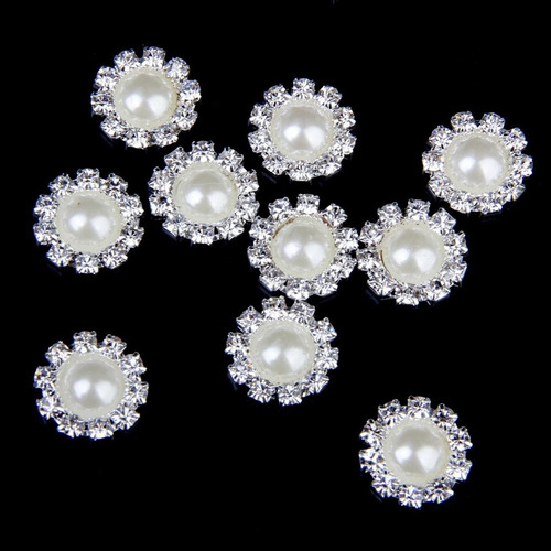 7 X 10x Diamante Flatback Embellecimiento Diy Craft Boda