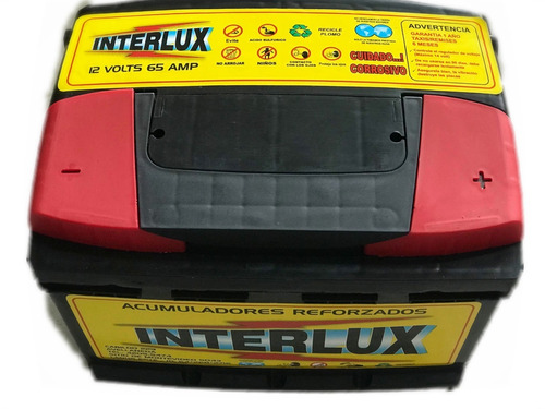 Batería  Interlux 12x65 Nafta/diesel 1 Año Zona Sur