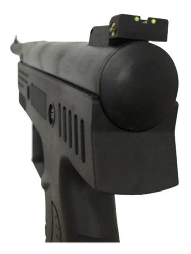 Imagen 2 de 5 de Pistola Aire Comprimido Red Target Polimero 5.5mm + Balines