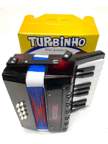 Acordeon Infantil Turbinho Sanfona Gaita Novo Original