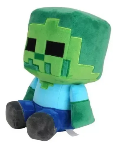 comprar Peluches Minecraft Zombie Steve Creeper 23cm