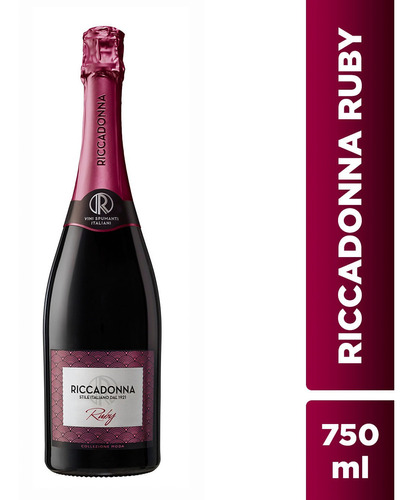 Vino Espumoso Itaiano Ruby Riccadonna 750ml