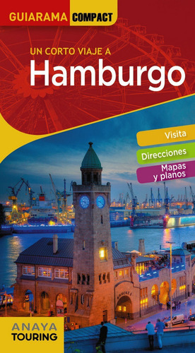 Hamburgo, De Martín Aparicio, Galo. Editorial Anaya Touring, Tapa Blanda En Español